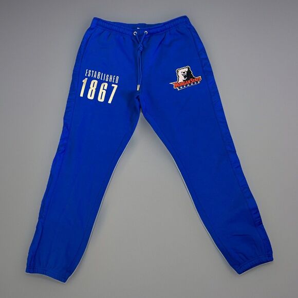 Morgan State University Mitchell & Ness HBCU Bears Logo Sweat Pants Size Medium - Picture 1 of 8